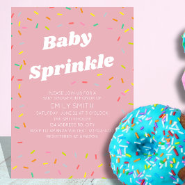 Baby sprinkle kaart