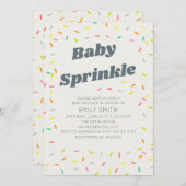 Baby Sprinkle Kaart (Voorkant / Achterkant)