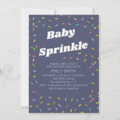 Baby sprinkle kaart (Voorkant)
