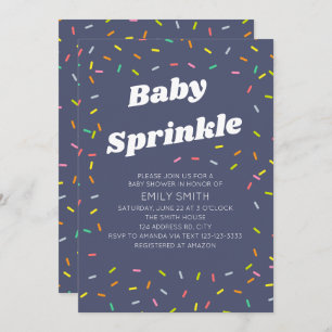 Baby Sprinkle Kaart