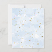 Baby Sprinkle PAPER Blue Gold Waterverf (Achterkant)