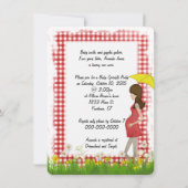 Baby Sprinkle Party Kaart (Achterkant)