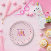 Baby Sprinkle Pink Girl Baby shower Bord (Feest)