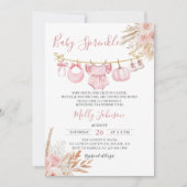 Baby Sprinkle Pumpkin Herfst Baby shower Uitnodigi Kaart (Voorkant)