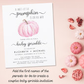 Baby Sprinkle Pumpkin Pink Waterverf