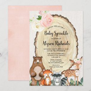 Baby sprinkle rustige boeddmeisje boegvrienden kaart