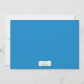 Baby Sprinkle Shower Invitation for Baby Boy Kaart (Achterkant)