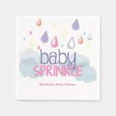 Baby Sprinkle Shower servet (Voorkant)