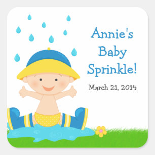 Baby Sprinkle Shower Sticker