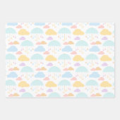 Baby Sprinkle Sunshine Rainbows Umbrella Wrapping Inpakpapier Vel (Voorkant)