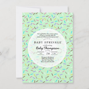 Baby Sprinkle Uitnodigingen