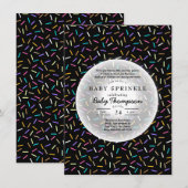 Baby Sprinkle Uitnodigingen (Voorkant / Achterkant)