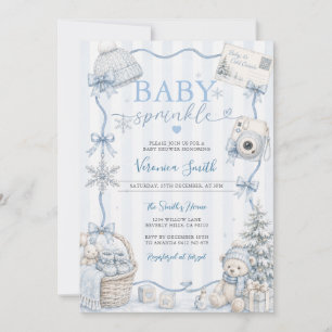 Baby Sprinkle Winter Beer Sneeuwvlokken Kaart