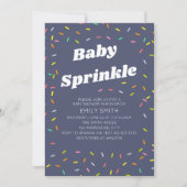 Baby sprinklefeestje kaart (Voorkant)