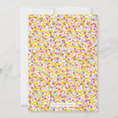 Baby-sprintopening, heldere kleuren kaart (Achterkant)