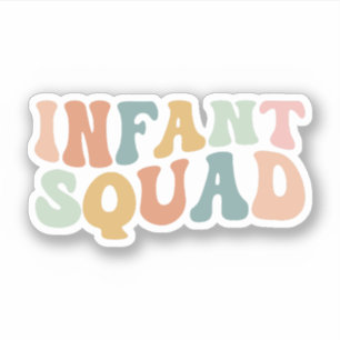 Baby Squad, Baby-leraar, dagdocent Sticker
