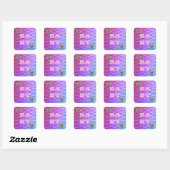 BABY SQUARE STICKER (Vel)