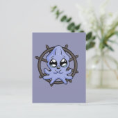 Baby Squid Wheel! Briefkaart (Staand voorkant)