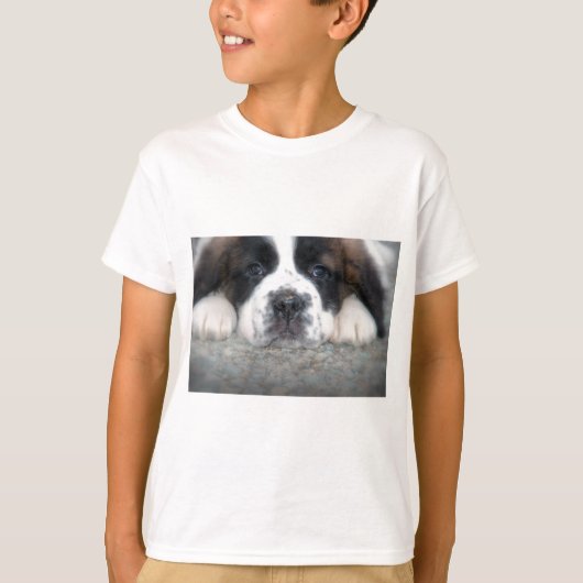 Baby St Bernard T-shirt (Voorkant)