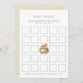 baby st patrick baby shower bingo card kaart (Voorkant / Achterkant)
