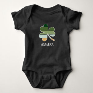 Baby St. Patrick's Day Lucky Irish Shamrock Romper