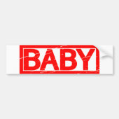 Baby Stamp Bumpersticker (Voorkant)