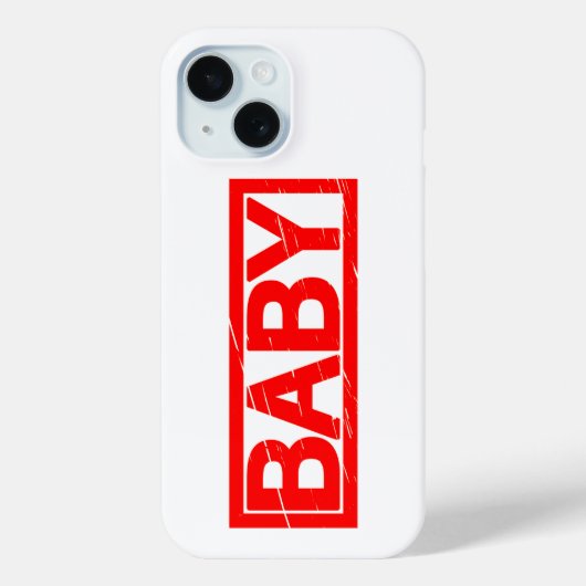 Baby Stamp Case-Mate iPhone Case (Achterkant)
