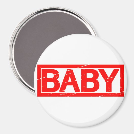 Baby Stamp Magneet (Voorkant / Achterkant)
