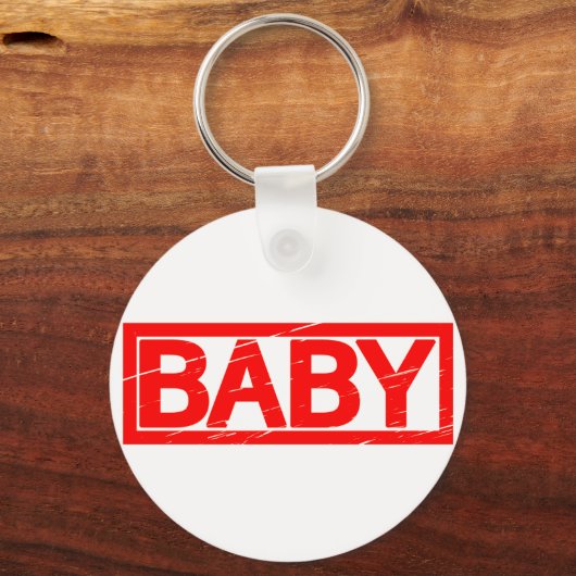Baby Stamp Sleutelhanger (Voorkant)