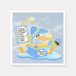 Baby#Standard Cocktail Napkins Servetten