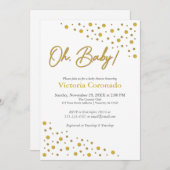 Baby Stappen Baby Douche Uitnodigingen (Voorkant / Achterkant)