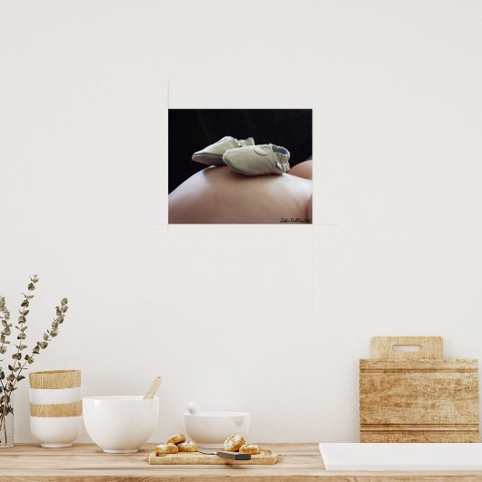 Baby Stappen Poster (Keuken)