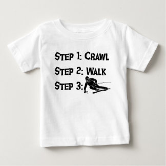 Baby stappen skishirt