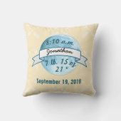 Baby Stat Love You to Moon Arrow Pattern Kussen (Achterkant)