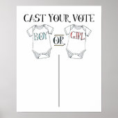 Baby stemmen Poster (Voorkant)