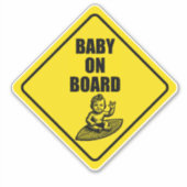 Baby Sticker aan boord (Voorkant)