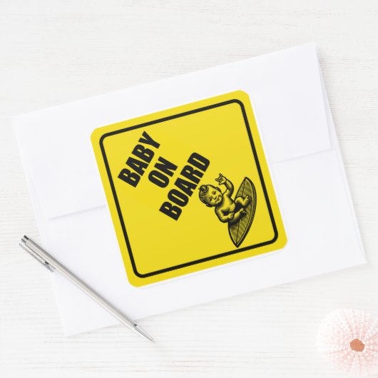 Baby Sticker aan boord (Envelop)
