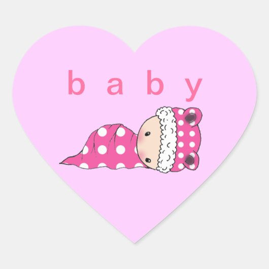 Baby Stickers Stippen Baby (Voorkant)