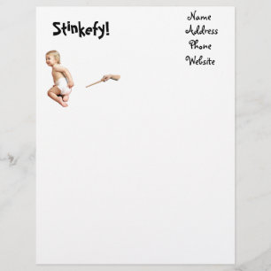 Baby Stinkefy! Briefhoofd