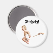 Baby Stinkefy! Magneet (Voorkant / Achterkant)
