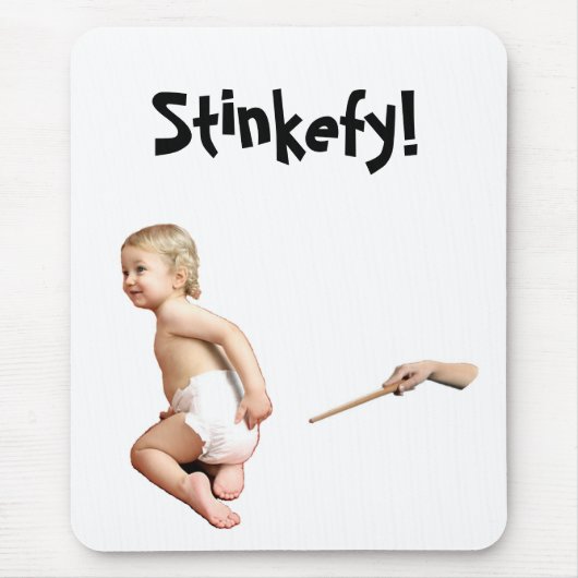 Baby Stinkefy!-mousepad Muismat (Voorkant)