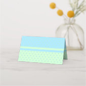 Baby Stork Baby Baby shower Plaatskaartje (Achterkant)