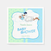 Baby Storm met een Cute Little Baby Boy Servet (Voorkant)