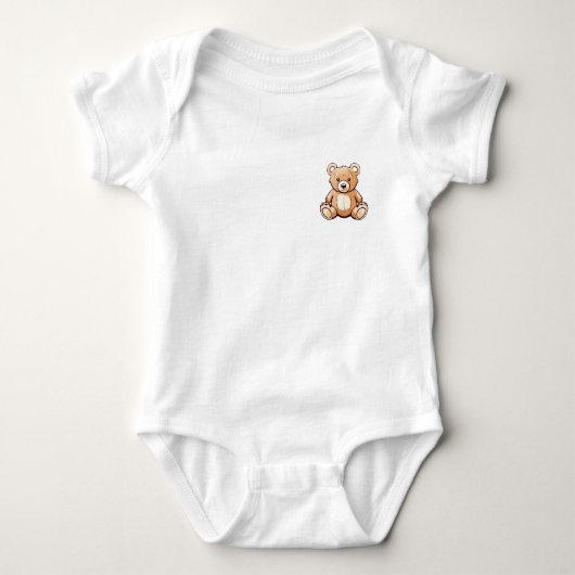 Baby Strampler mit Babymotiv  Romper (Voorkant)