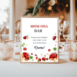 Baby strand dame bug Meisje baby shower Favoriet t Poster