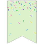 Baby Strooi Bunting Flags Vlaggetjes (Eerste vlag)