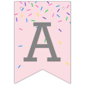 Baby Strooi Bunting Flags Vlaggetjes (Derde vlag)