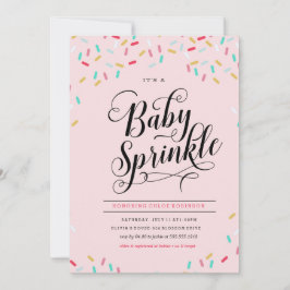 BABY STROOIT CONFETTI UITNODIGING