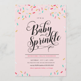 BABY STROOIT CONFETTI UITNODIGING