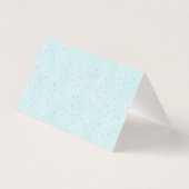 Baby Strooit Pastel Regenboog Kaart (Achterkant)